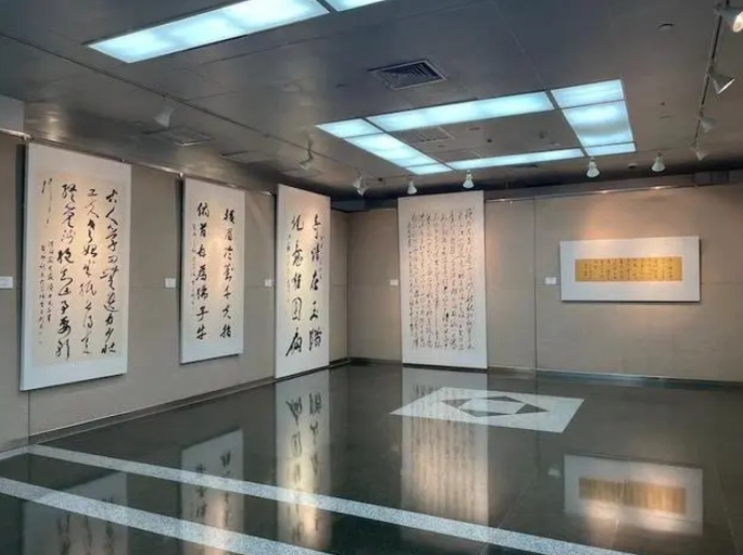 “大写兵心第四届书画展” 在上海图书馆开幕