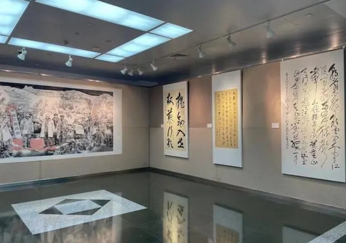 “大写兵心第四届书画展” 在上海图书馆开幕