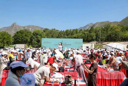 “敬畏千年 房山石经” 云居寺第六届书画笔会在云居寺举行