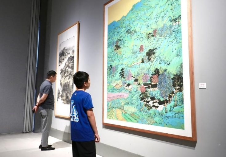 第二届“经典房山”美术作品展在北京智慧长阳美术馆隆重开幕