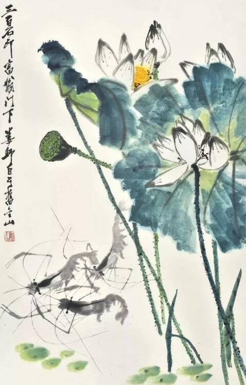 娄师白《荷花》