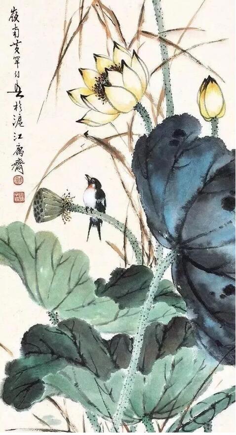 黄幻吾《荷花》